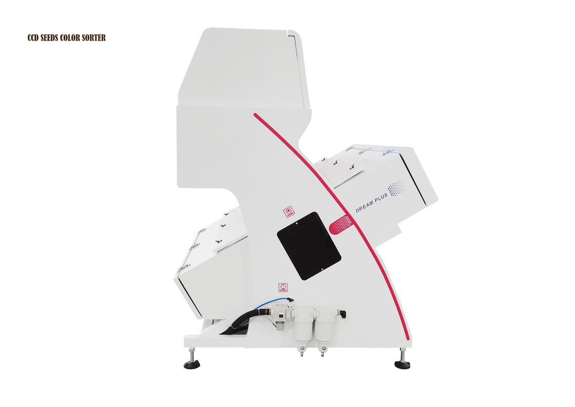 CCD Seeds Color Sorter 4 Chute Точность сортировки 99%
